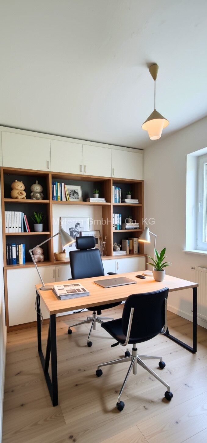 Büro EG (KI generiert) Büro EG (KI generiert)